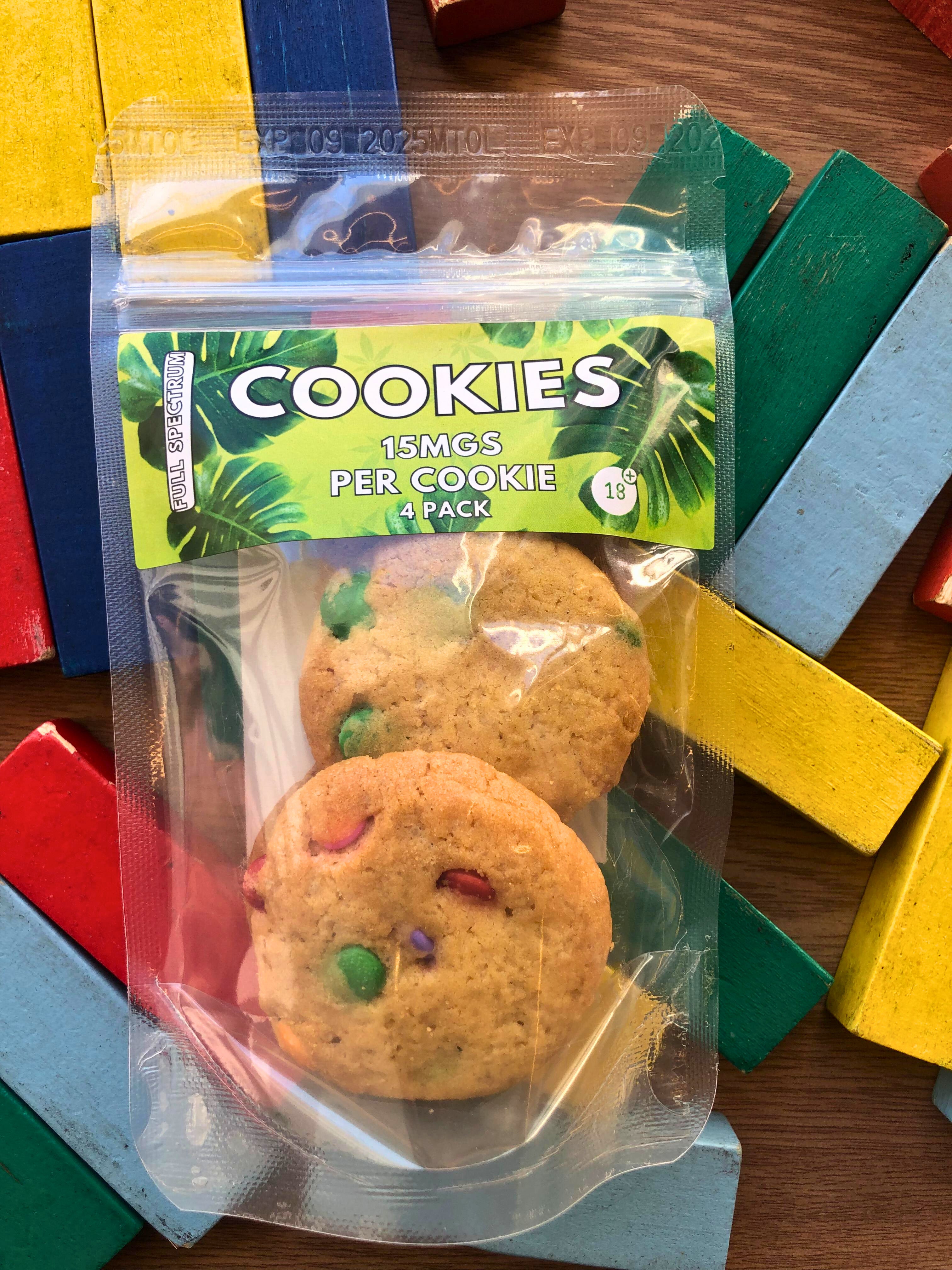 15mg Cookies - 4pack